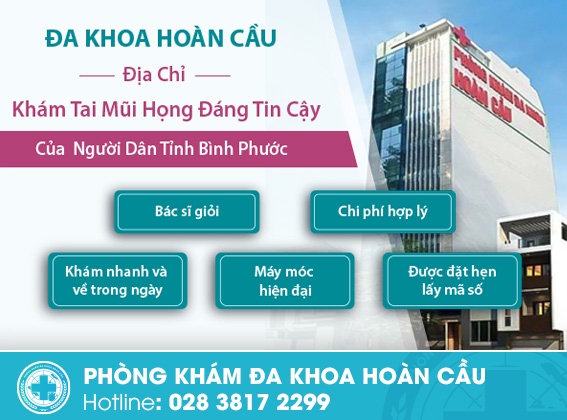 Địa chỉ bệnh viện tai mũi họng được bệnh nhân tỉnh Bình Phước lựa chọn