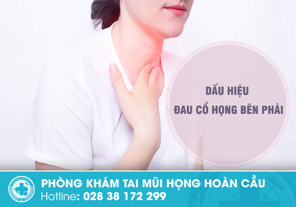 Đau cổ họng bên phải là bệnh gì? bật mí địa chỉ khám uy tín