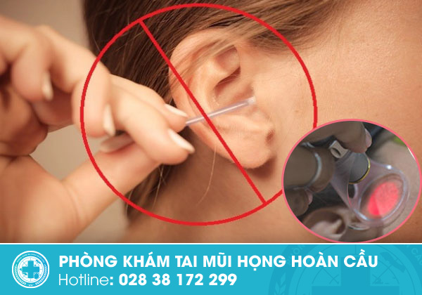 Hướng dẫn xử lý an toàn khi có vật lạ trong tai
