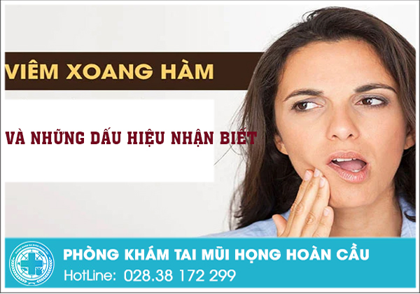 Triệu chứng viêm xoang hàm là gì?